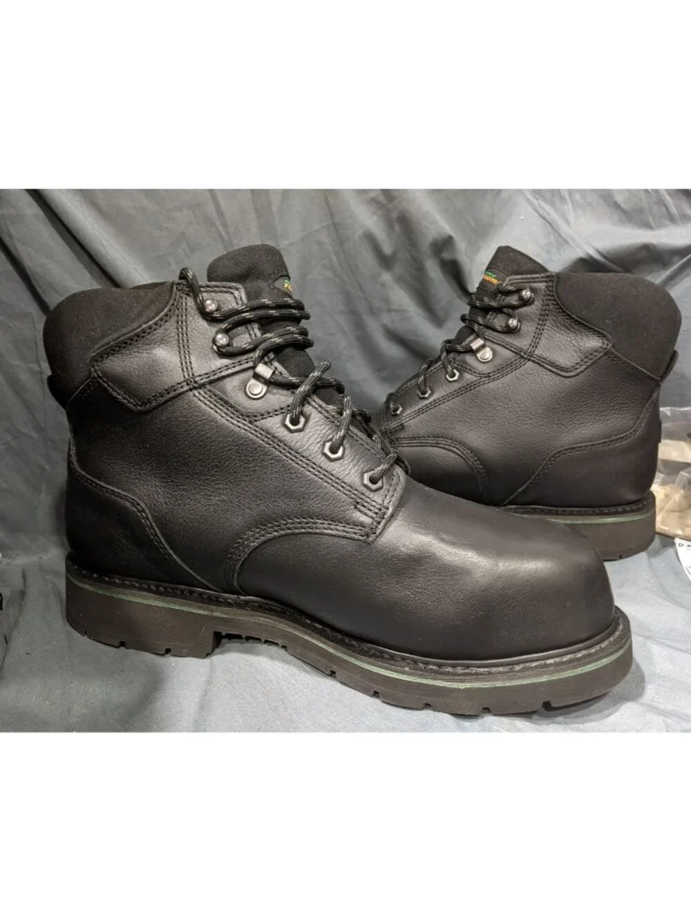 HYTEST Black Steel Toe, Size 11 Waterproof Unisex 6 Inch Boot NEW WITH BOX!